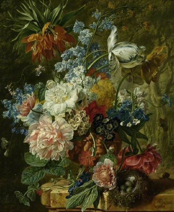 Vase of flowers