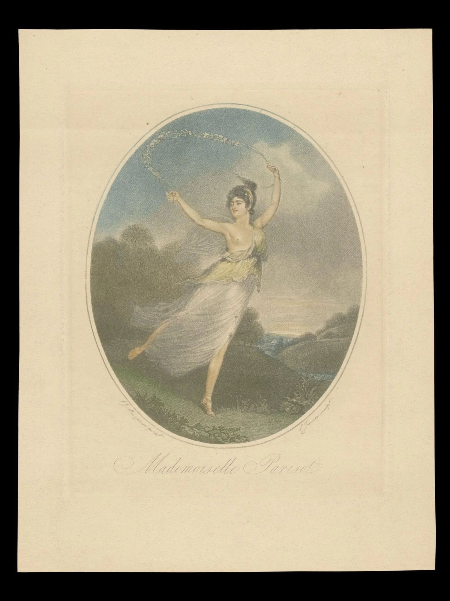 H Beard Print Collection, by John James Masquerier, 1750