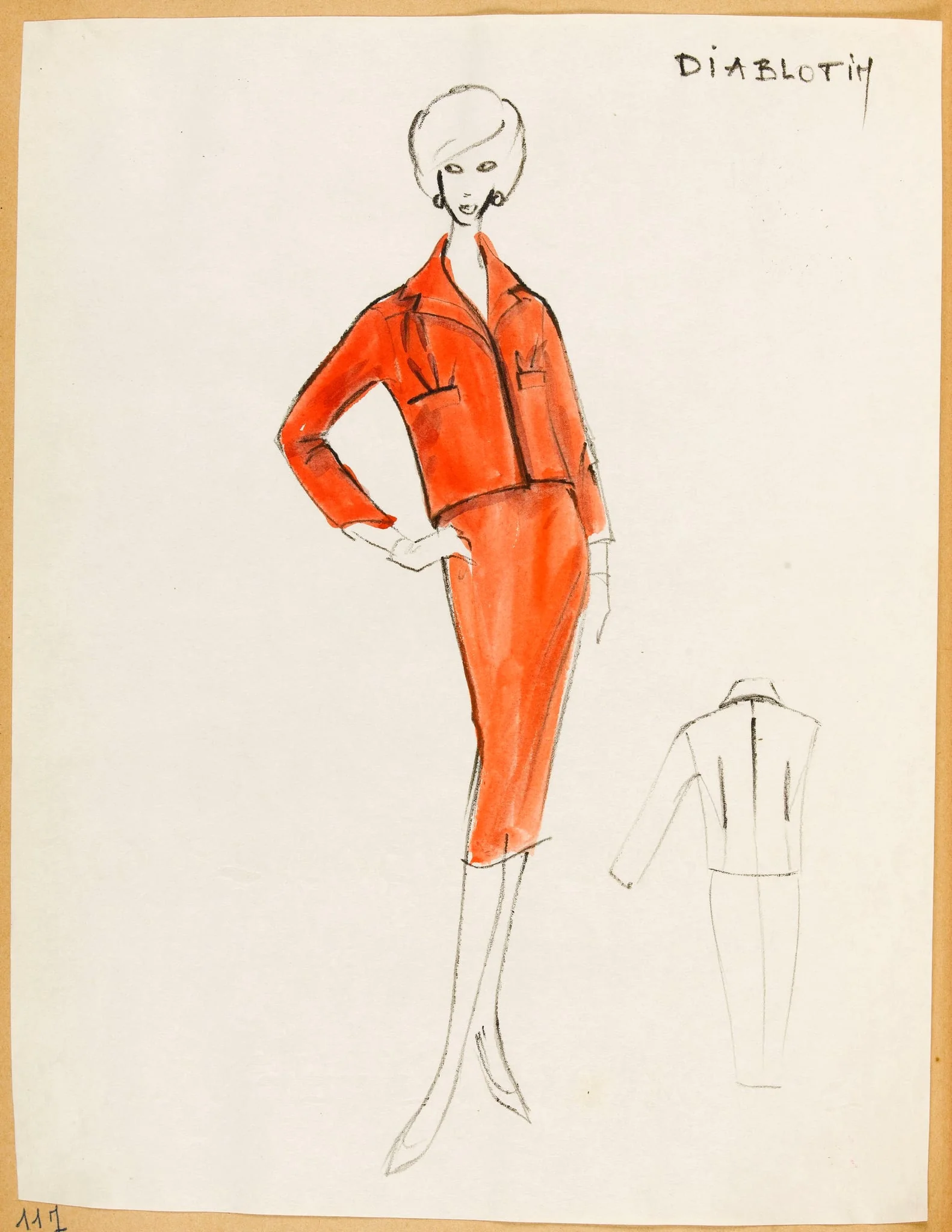 Diablotin, by Carven, 1957