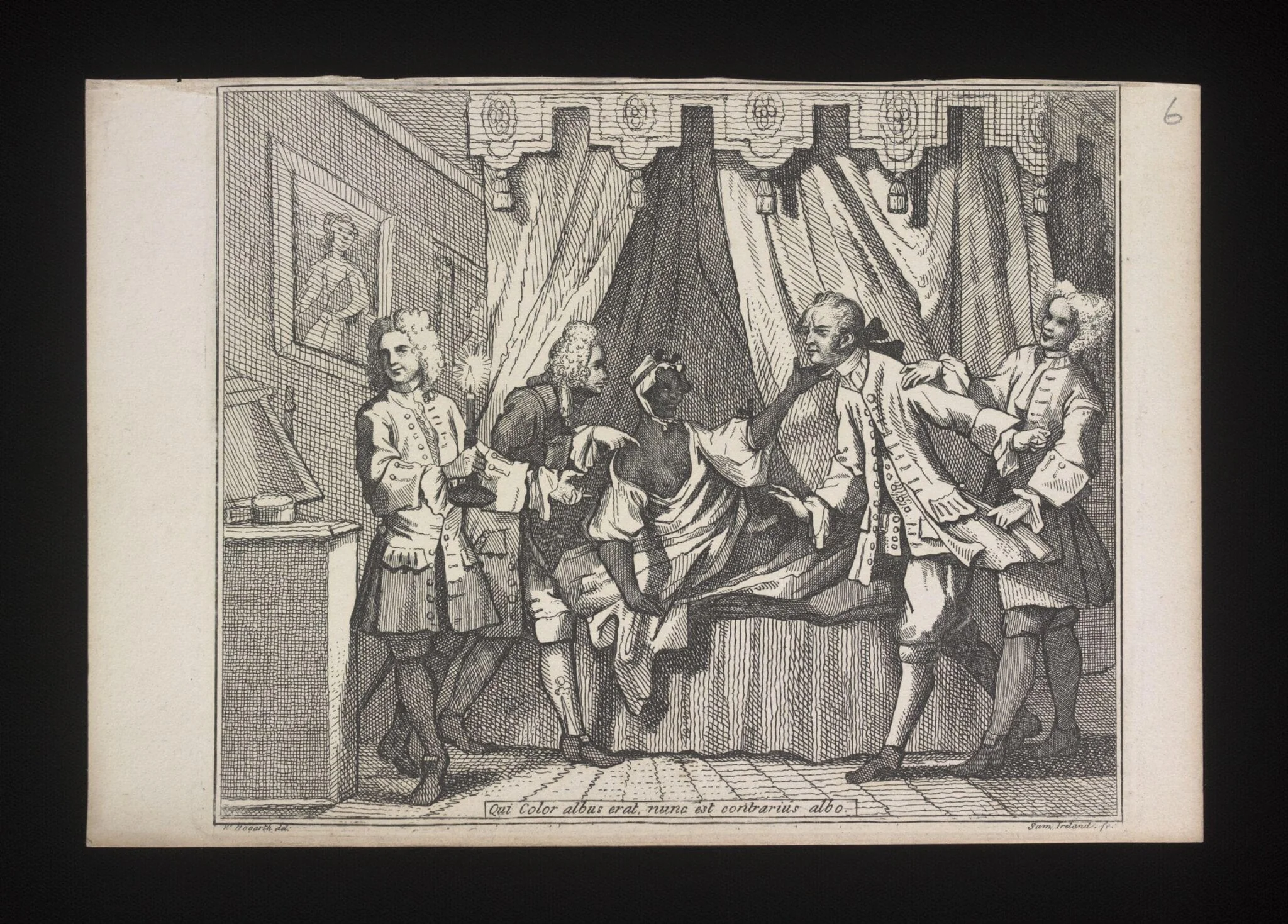 H Beard Print Collection, by William Hogarth, 1743