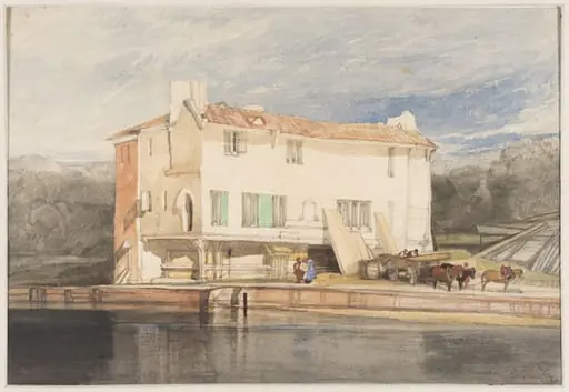 House and River