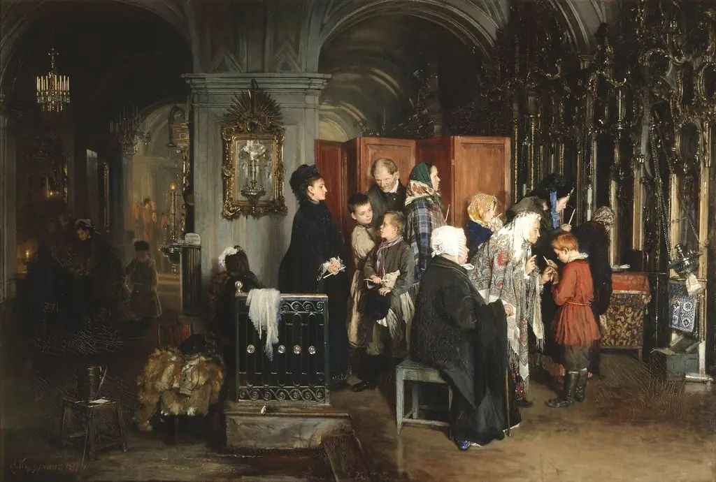 Before confession
