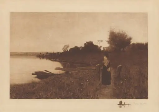 Untitled (Moonlight Stroll)