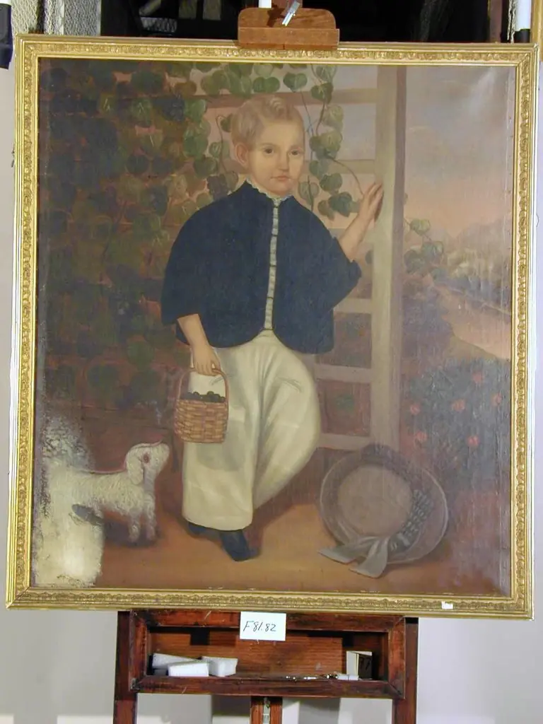 Boy with Dog