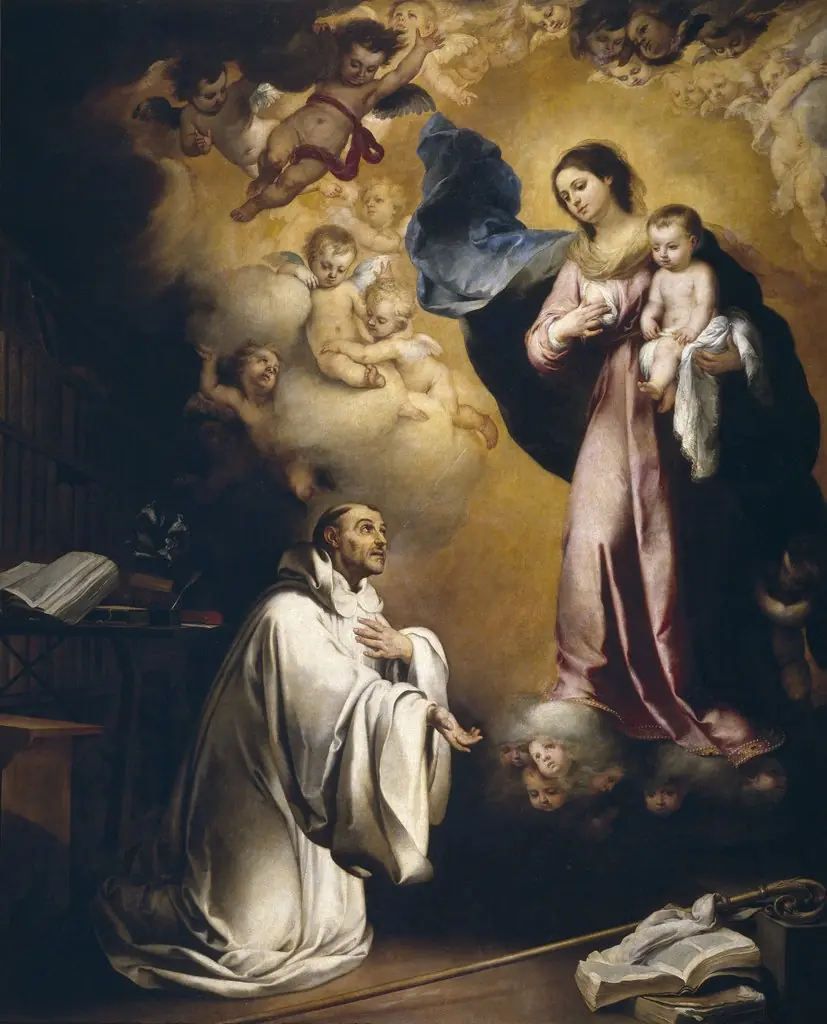 The Apparition of the Virgin to Saint Bernard