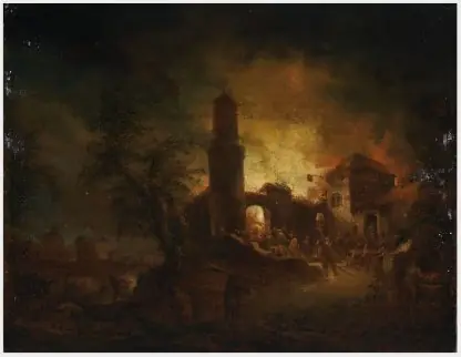 A Town on Fire