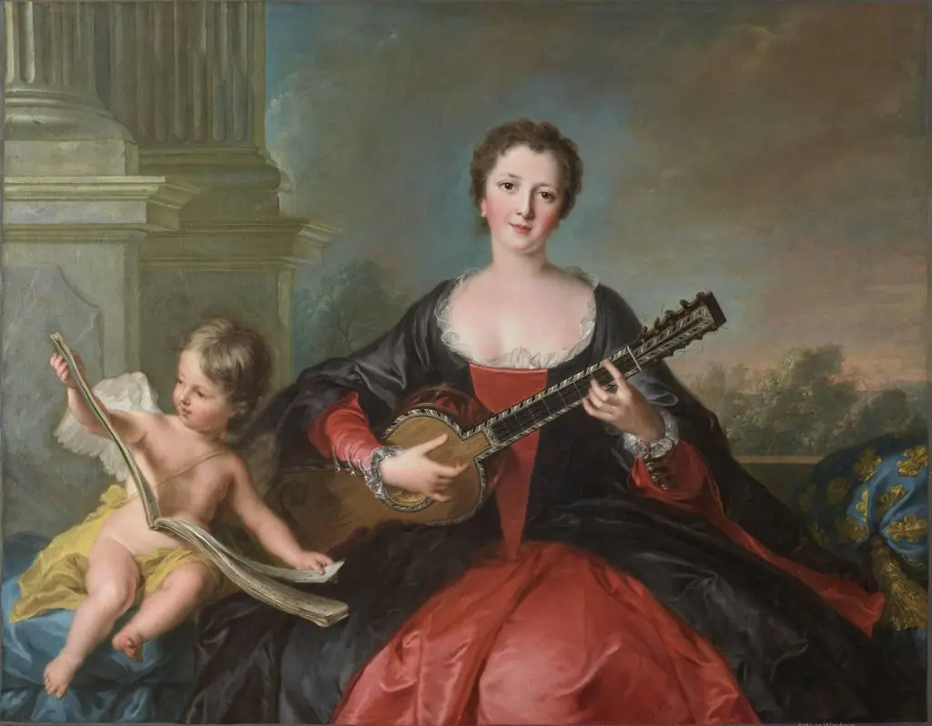 Presumed portrait of Philippine Élisabeth d'Orléans