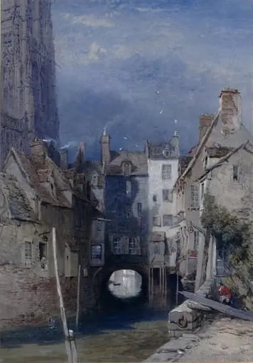 On the canal at Abbeville