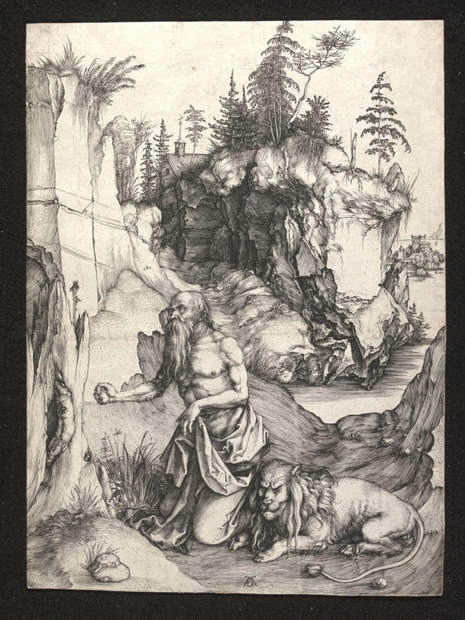 St Jerome in Penitence, by Albrecht Dürer, 1496