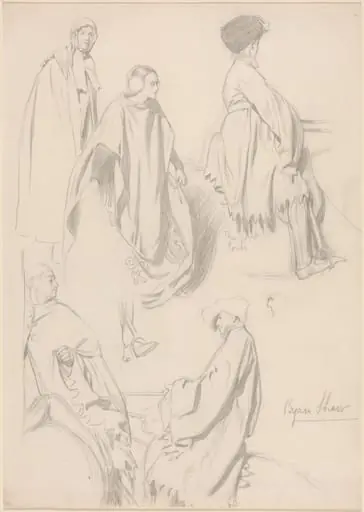 Studies of Men and Women in Medieval Dress
