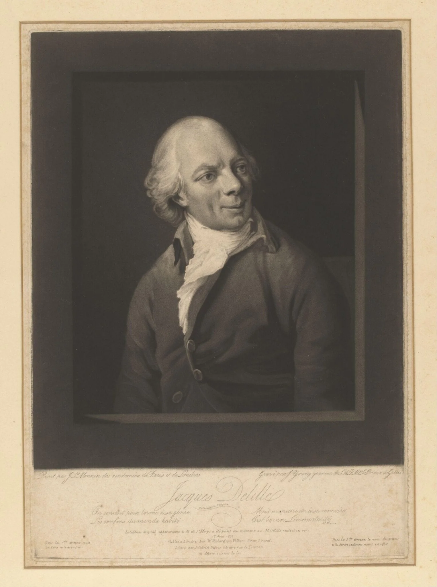 H Beard Print Collection, by Jean-Laurent Mosnier, 1