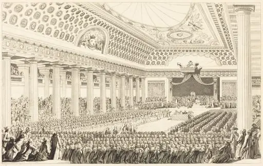 Ouverture des Etats-Généraux à Versailles, le 5 mars 1789