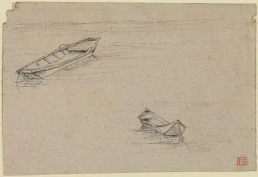 Two Boats for "L'Abside de Notre-Dame de Paris"