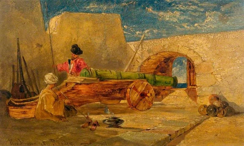 Rhodes, by Harry John Johnson, oil, 1845