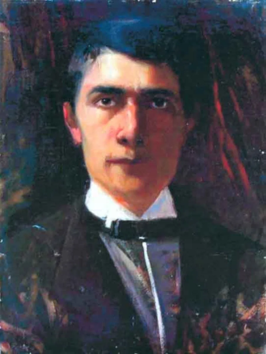 Autoportret, by Ștefan Luchian, unspecified, 1850