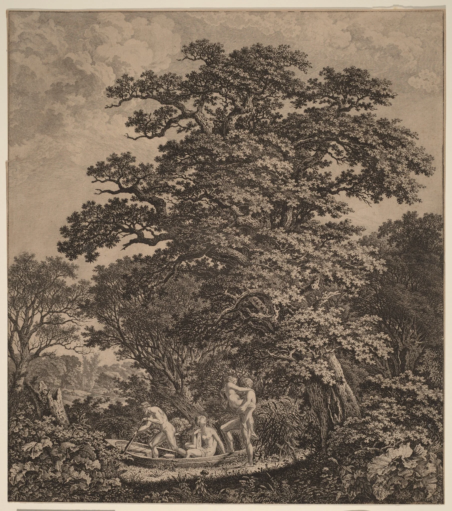 Landscape with Nudes Boarding a Boat
