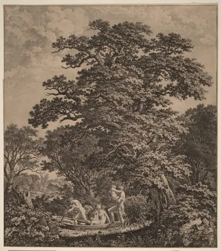 Landscape with Nudes Boarding a Boat