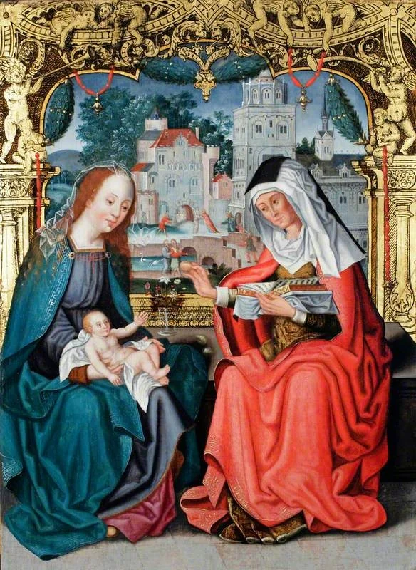 Virgin and Child with St. Anne