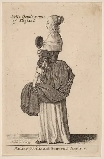Mulier Nobilis aut Generosa Anglica