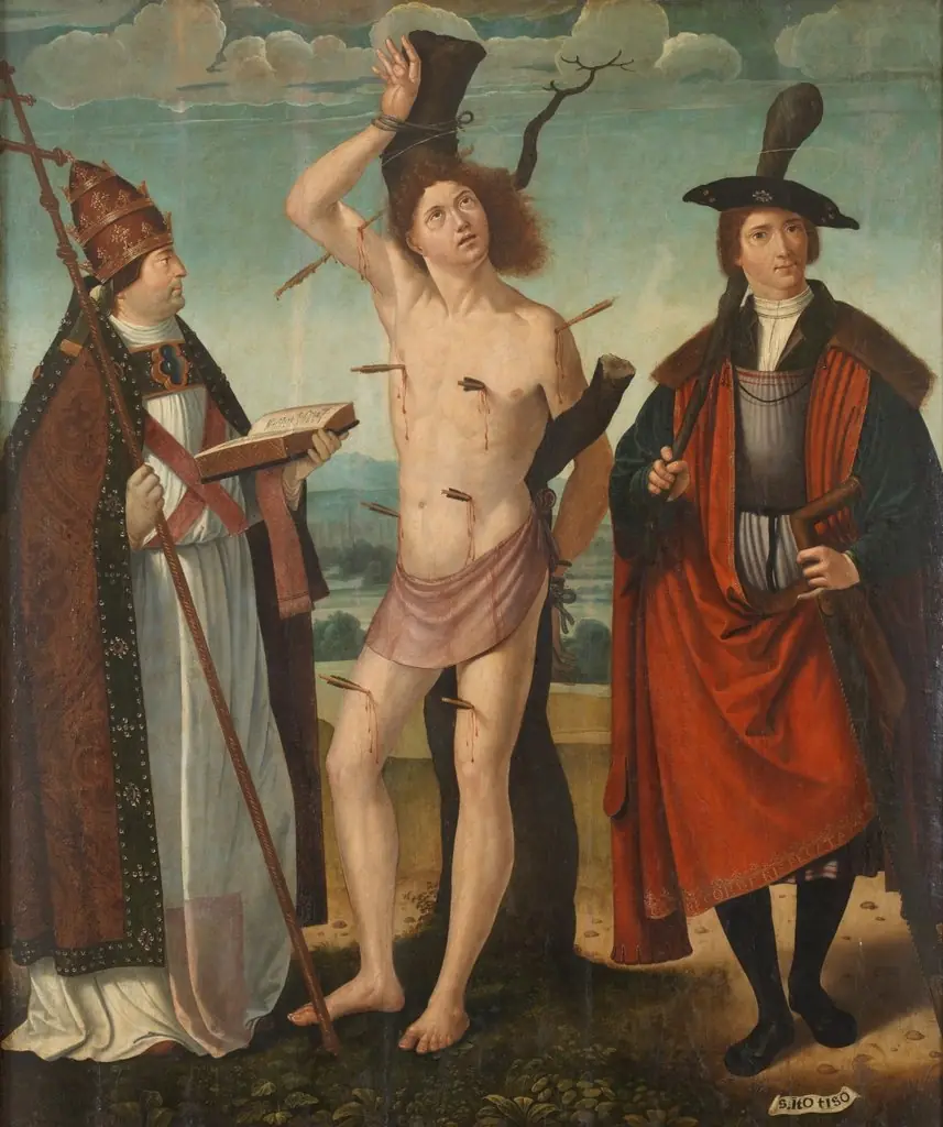 Saints Gregory, Sebastian and Thyrsus