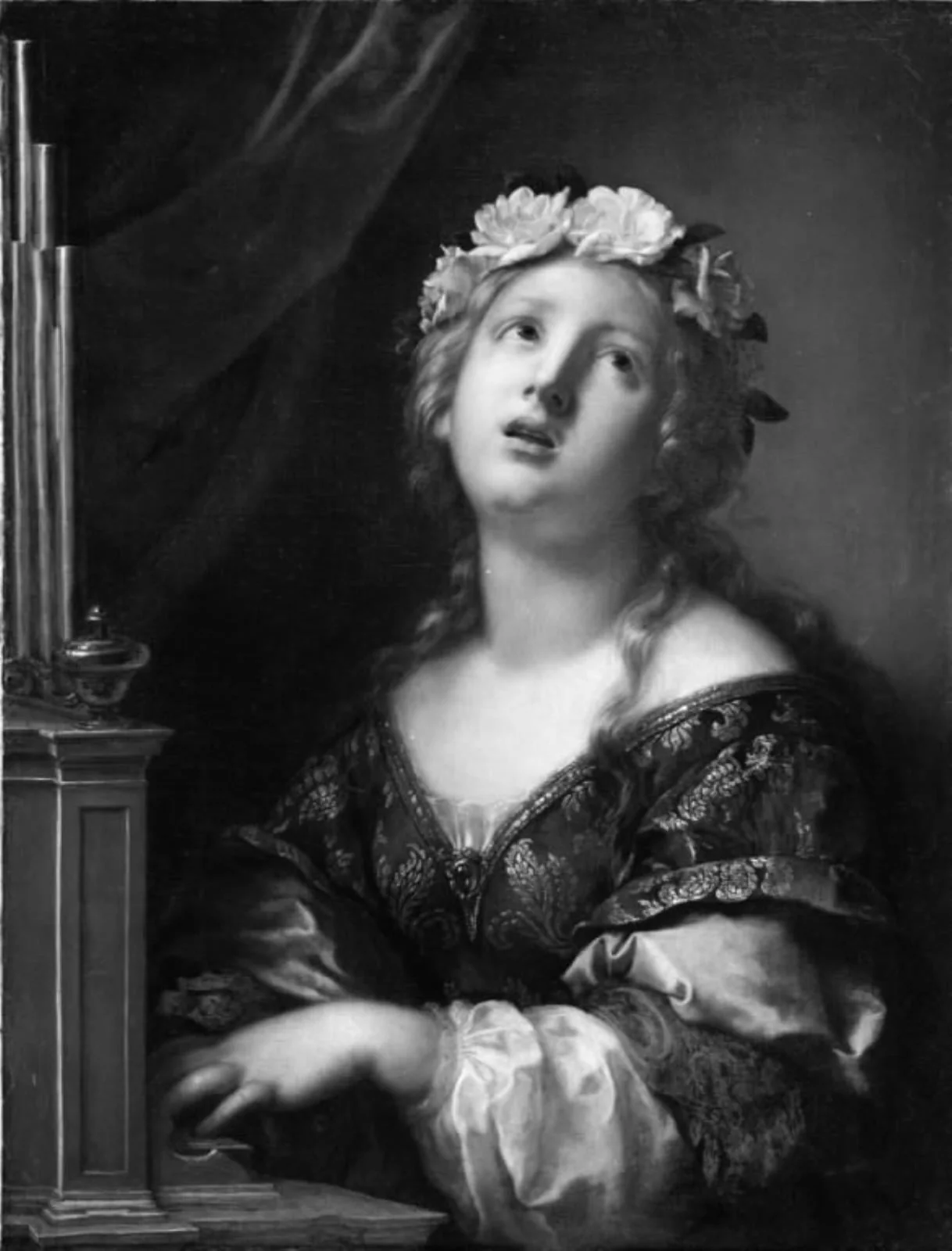 St Cecily, by Unknown, 1685