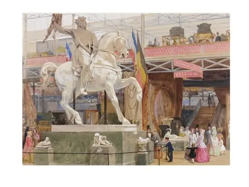 View in the East Nave (Godfrey of Bouillon, by Simonis)