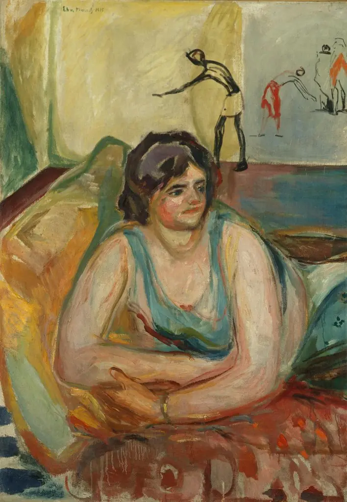 Woman Lying Down