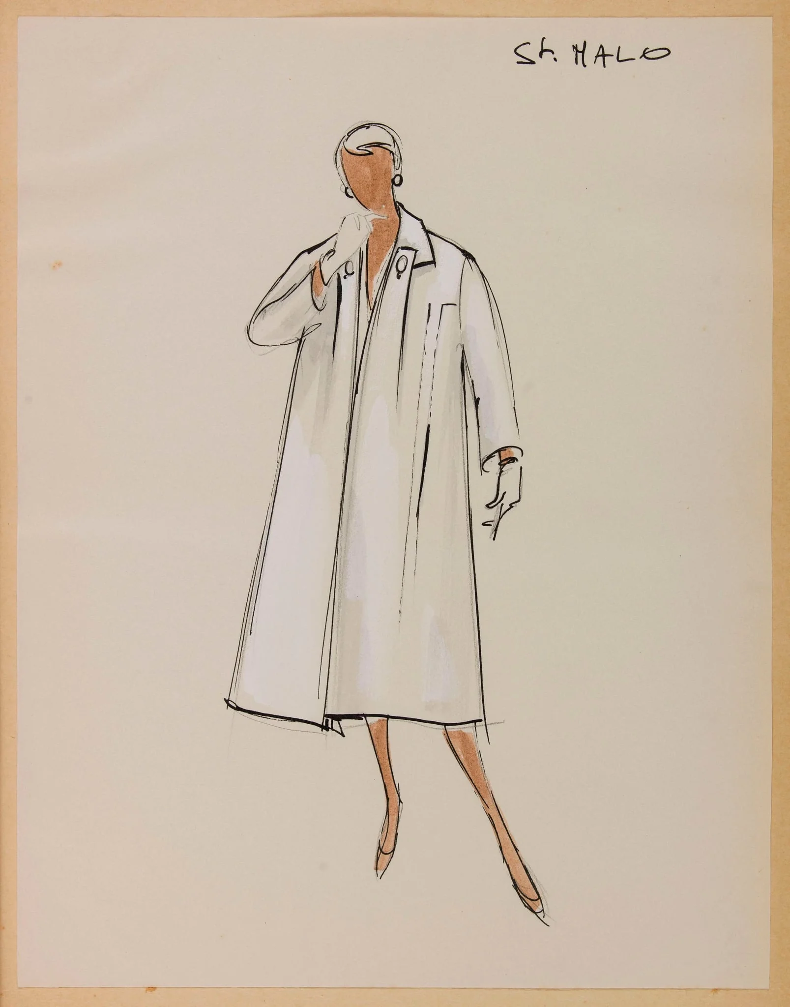 Saint-Malo, by Carven, 1956