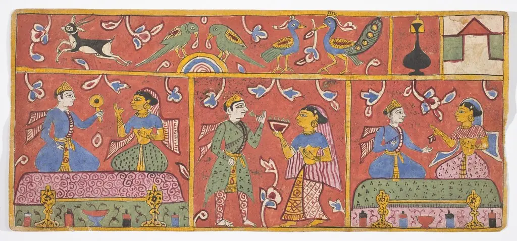 Tantric Manuscript "Sangrahani Sutra"