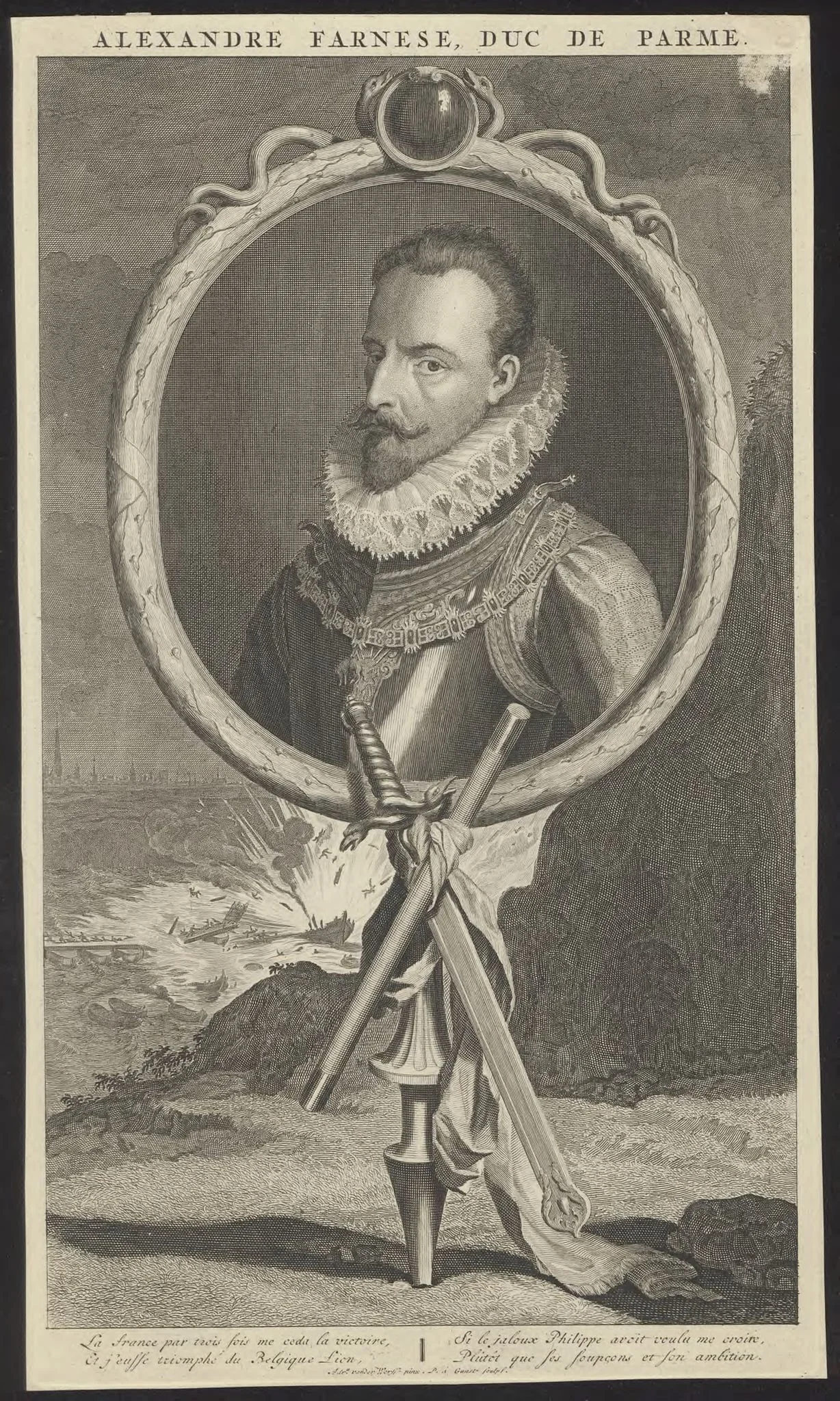 Portrait of Alexander Farnese, Duke of Parma