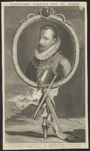 Portrait of Alexander Farnese, Duke of Parma