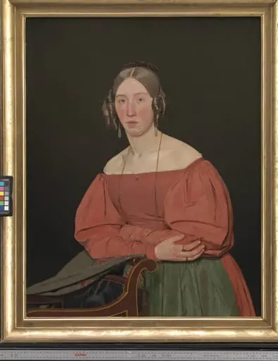 Portrait of the Artist´s Sister, Cecilie Margrethe Petersen, née Købke