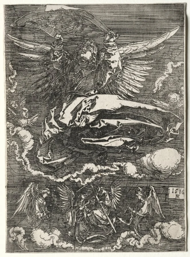 The Angel with the Sudarium, by Albrecht Dürer, 1516