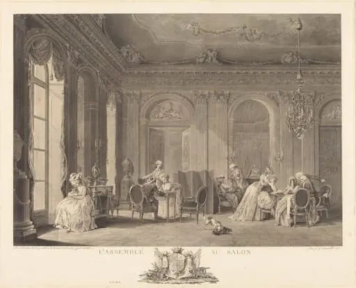 L'assemblee au salon