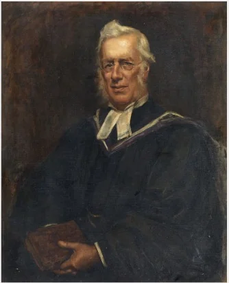 Portrait of Reverend J.M. Hamilton, by Sarah Purser, oil, 1898