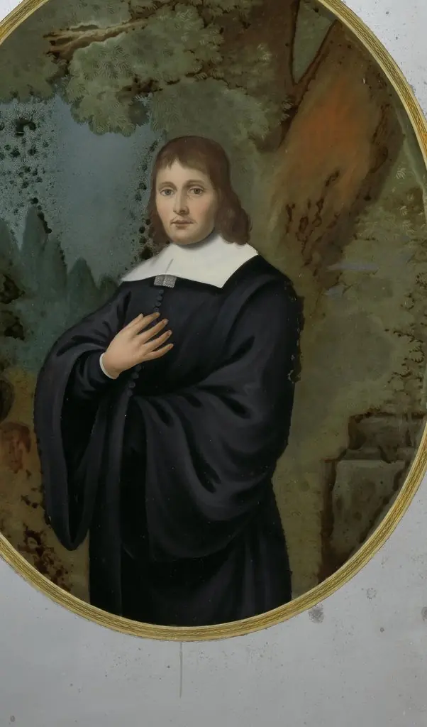 Portret van een man in zeventiende-eeuwse kleding