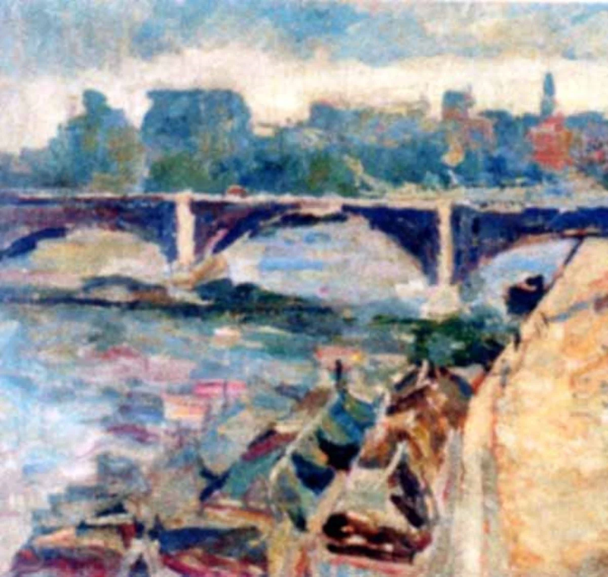 Malul Senei, by Rudolf Schweitzer-Cumpăna, unspecified, 1932