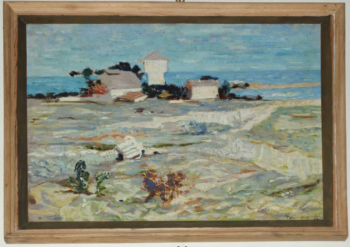Peisaj marin (Mangalia), by Paul Miracovici, 1951