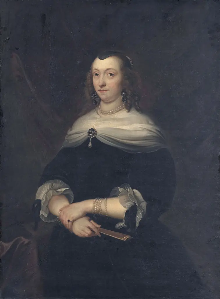 Portrait of a woman, thought to be Lucretia Boudaen