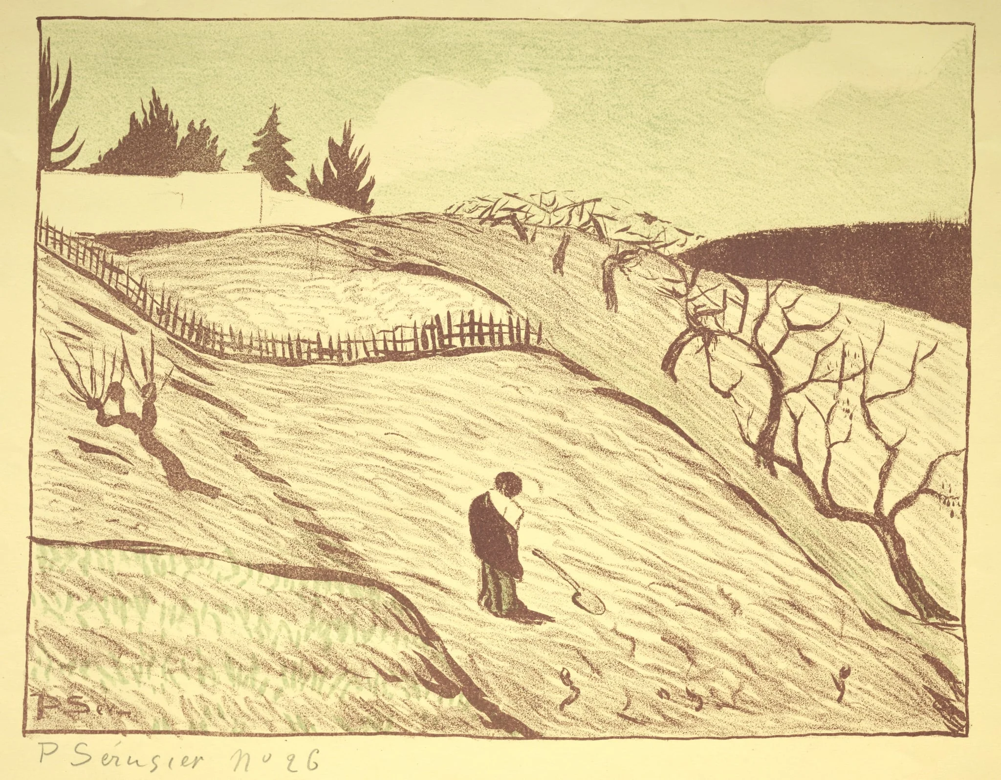 Landscape, by Paul Sérusier, 1893