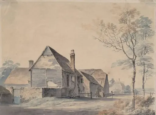 Landscape with Barn