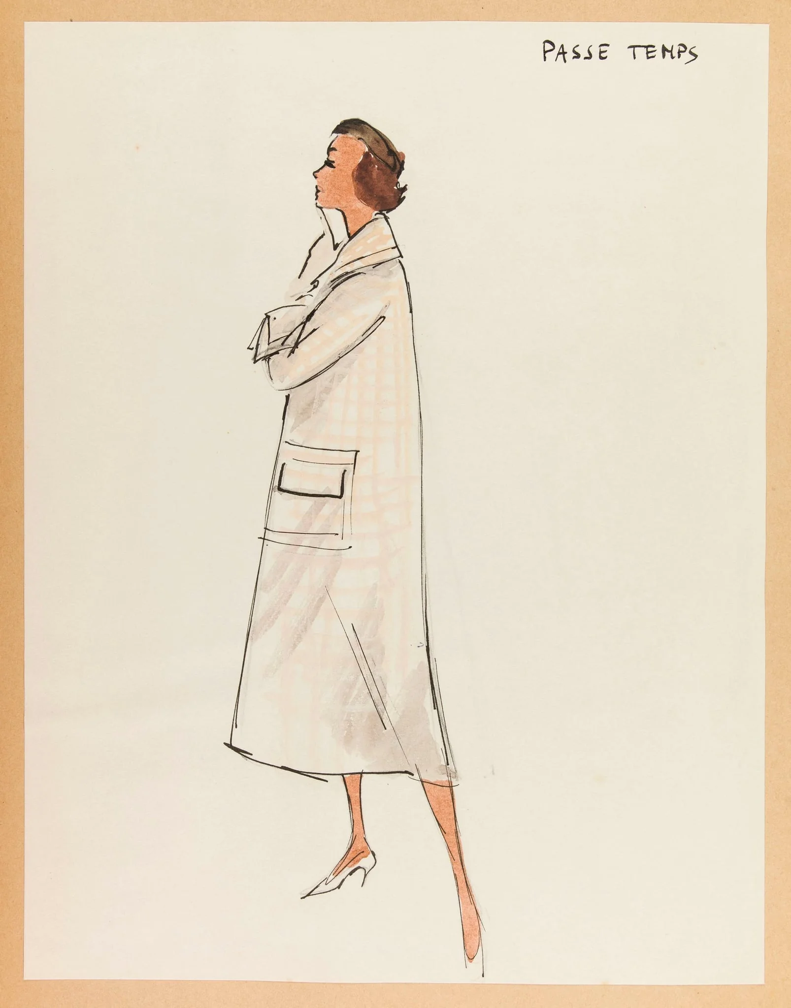 Passe-temps, by Marie-Louise Carven, 1955
