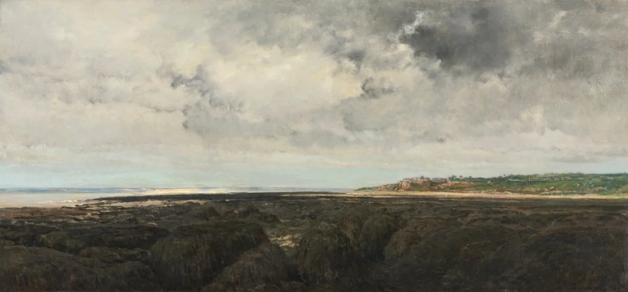 Villerville Seen from Le Ratier, by Charles François Daubigny, unspecified, 1855