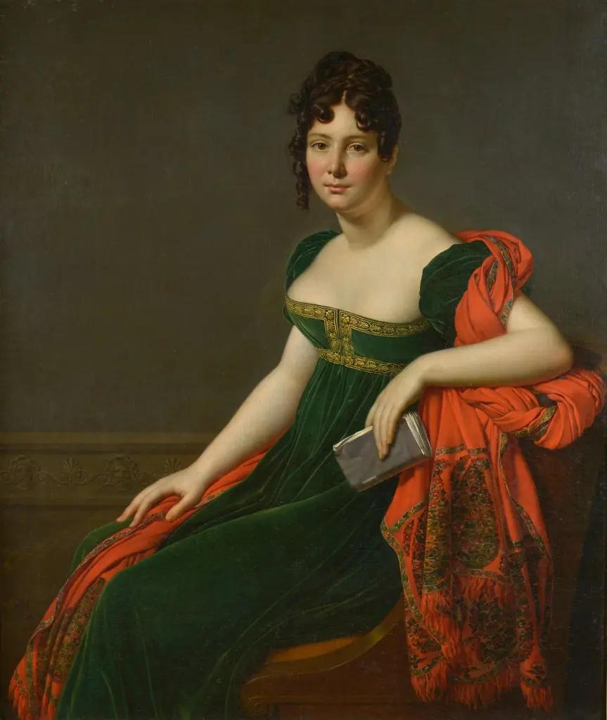 Portrait of Madame Augustine Bertin de Veaux