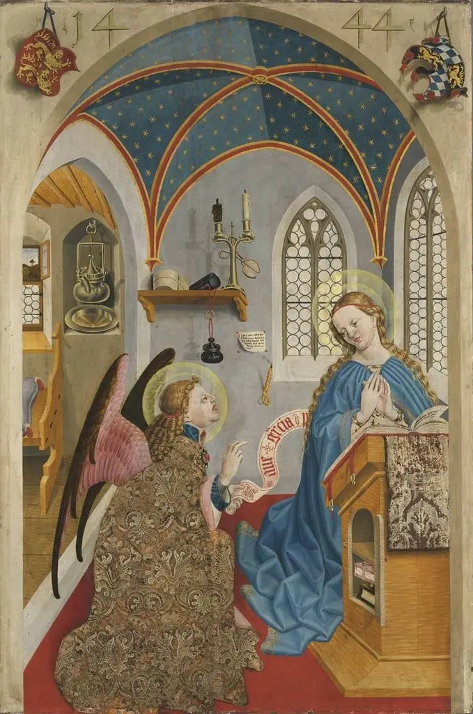 Altar of Mary: Annunciation to Mary