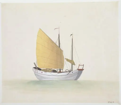 White Salt Boat