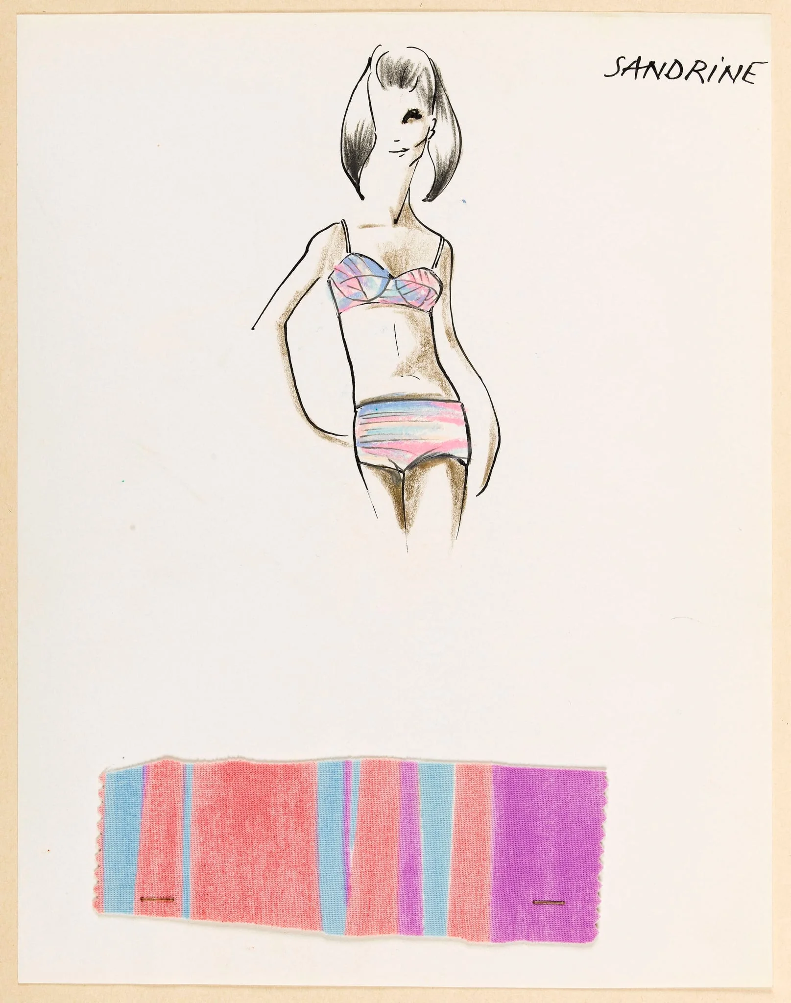 Sandrine, by Carven, 1964