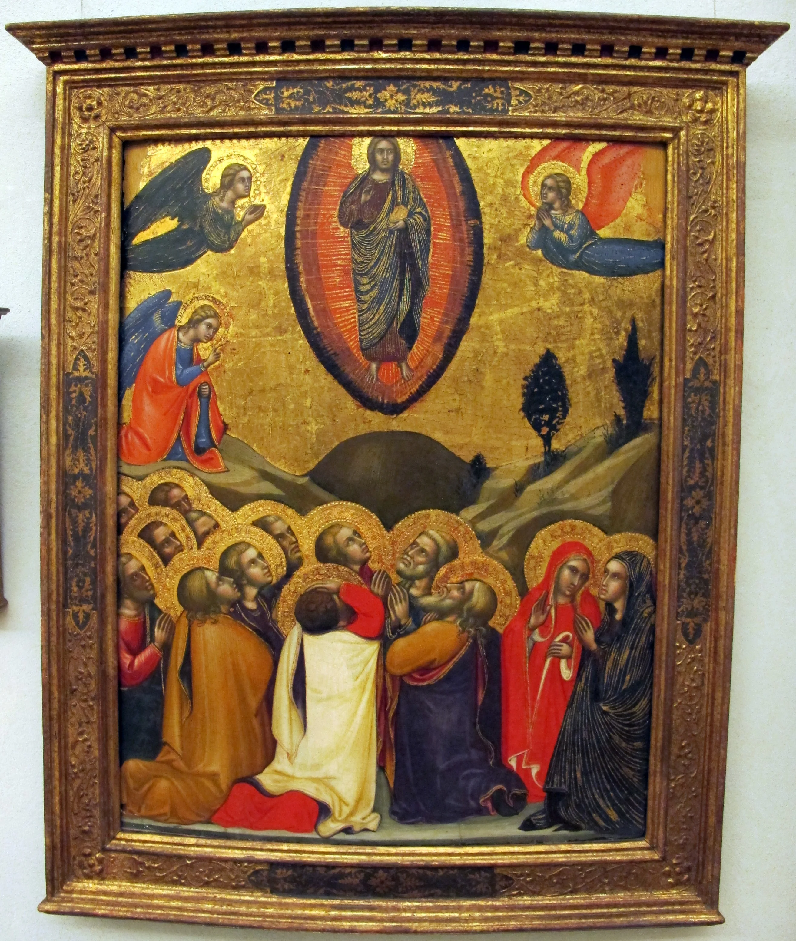 ascensione, by Barnaba da Modena, unspecified, 1350