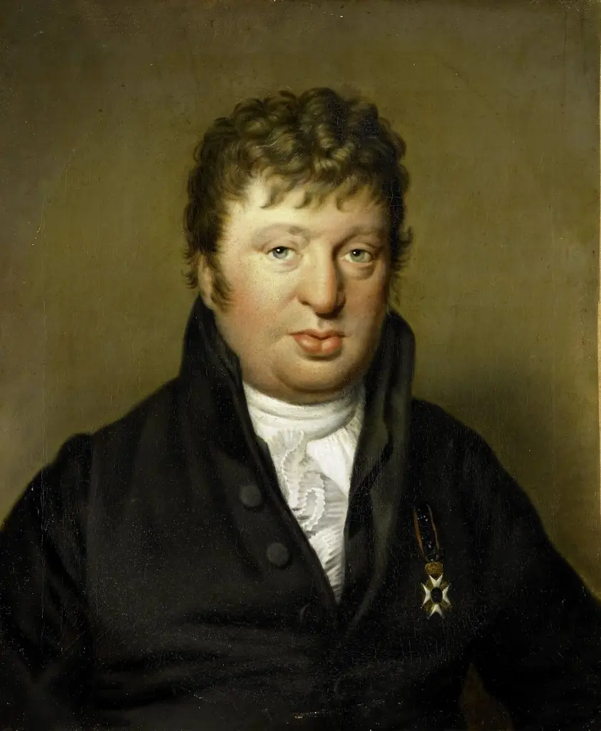 Portrait of Jacobus Scheltema, Historian