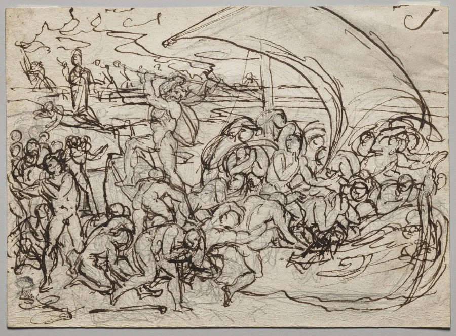 Charon and the Souls of the Dead